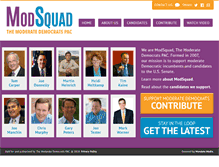 Tablet Screenshot of moderatedemocrats.org